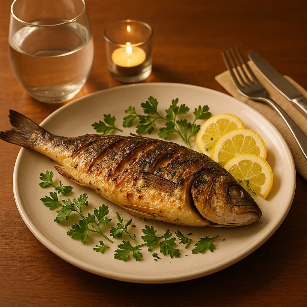 Pescado con limón